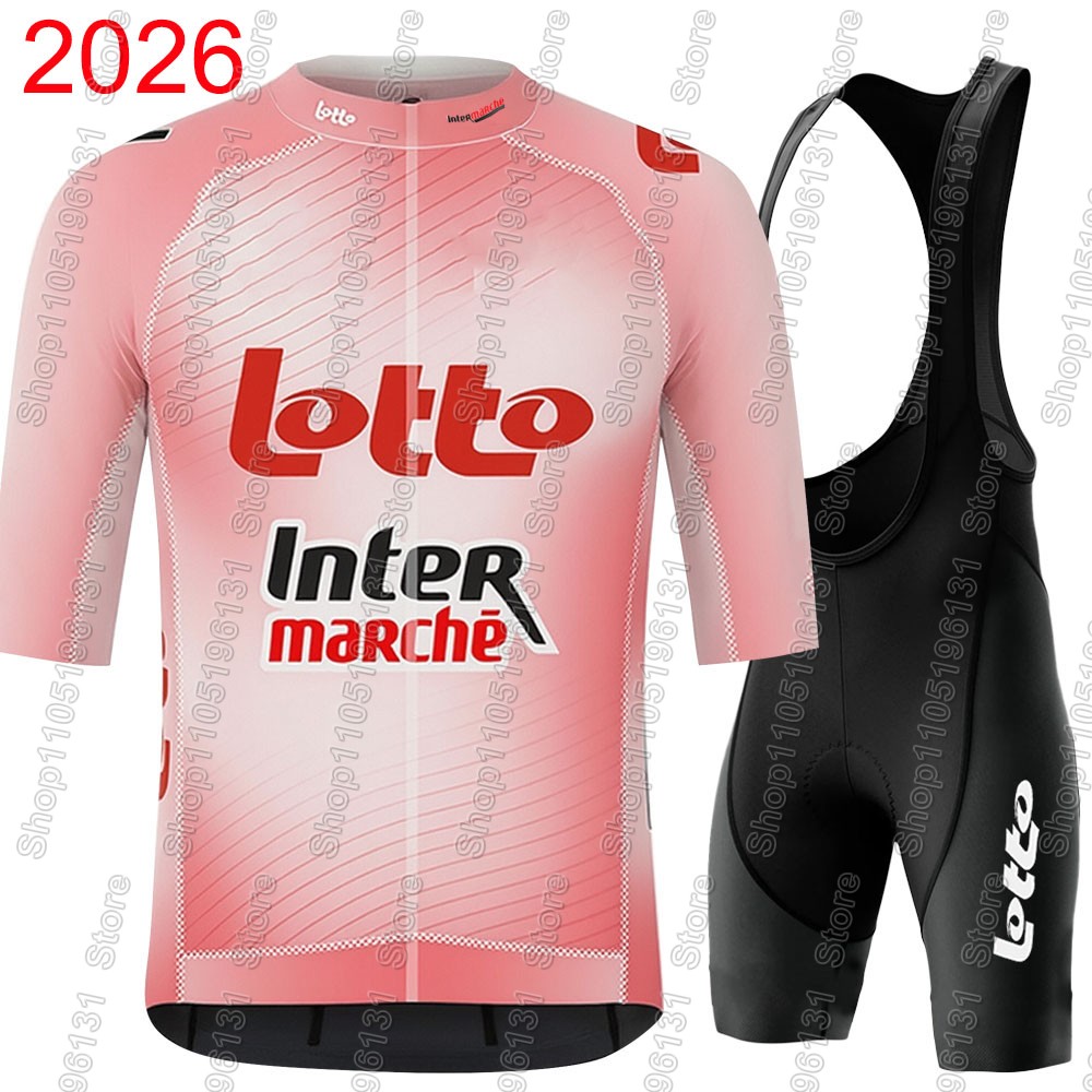 Cycling Commute Shorts - Lotto Intermarché 2026 Radsport-Trikot-Set Herren Sommer