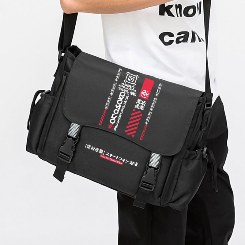 Cycling Commute Bag - Anime Cyberpunk 2077 Cosplay Einschulter-Umhängetasche Rucksack