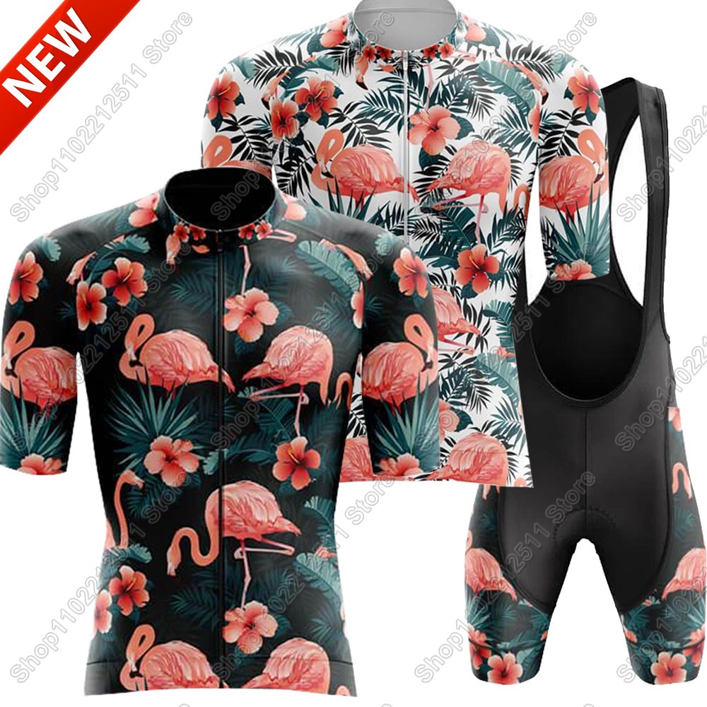 Cycling Community - 2025, Flamingo Radfahren Jersey Set Fahrrad