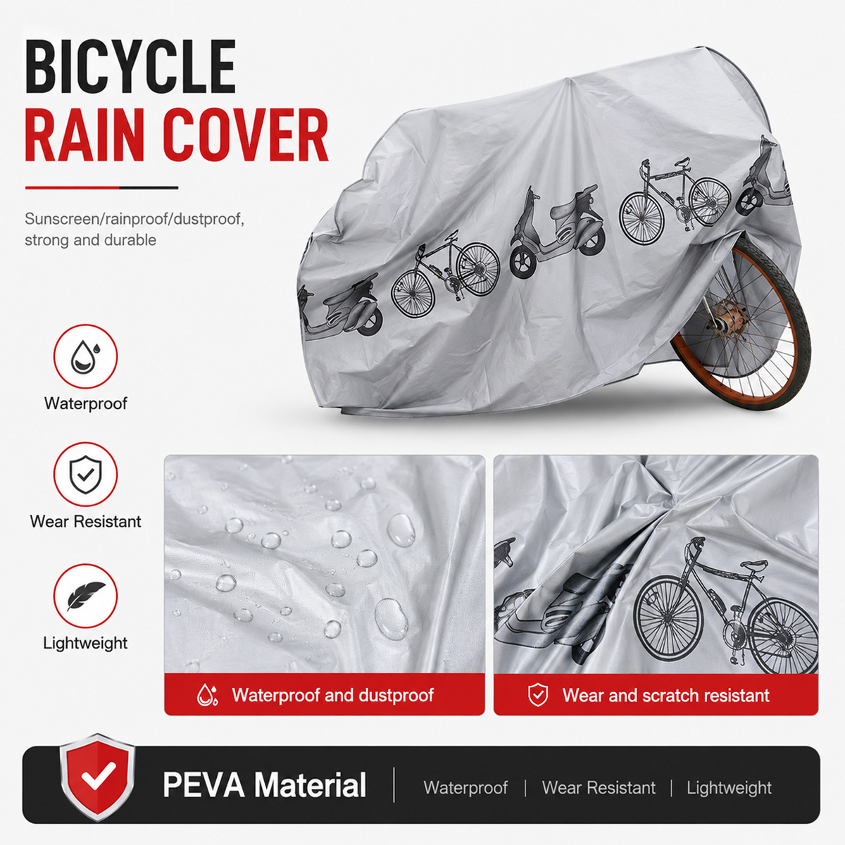 PINMOAP Universelle Fahrrad-Re – Cycling Commute Bag Bewertung und Preis