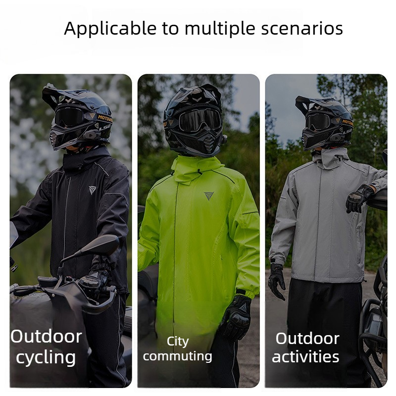 Motorrad-Regenanzug, wasserdic – Cycling Commuter Rain Jacket Bewertung und Preis