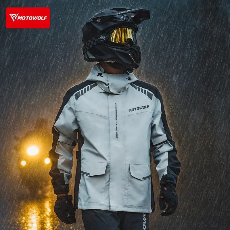 Motowolf Reflektierende Motorr – Cycling Commuter Rain Jacket Bewertung und Preis
