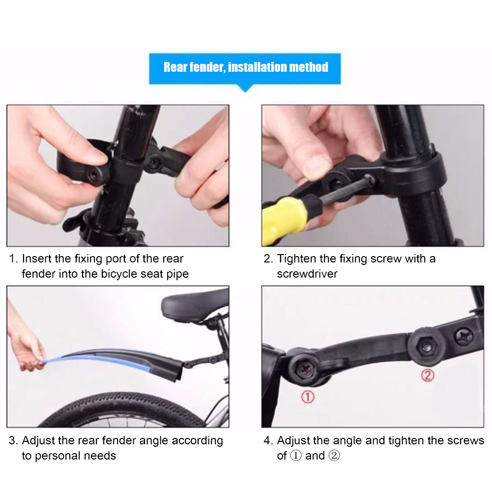 2 Stück Mountainbike Kotflügel – Fender Mudguard Set Bewertung und Preis