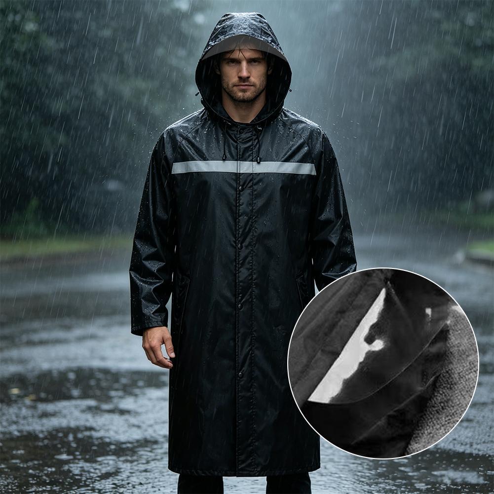 Wasserdichter Regenponcho mit  – Cycling Commute Rain Bewertung und Preis